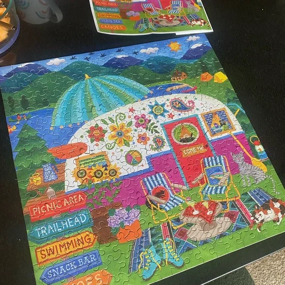 Puzzles set of 2 - 300 pieces - Picture 4 of 4